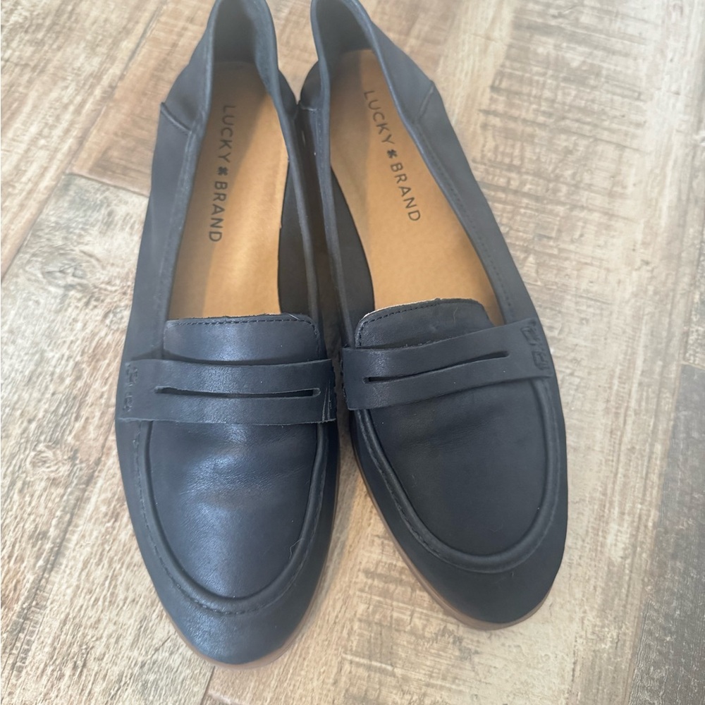 Lucky Brand Black Women's Loafers size 7.5w